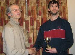 Adrian receives medium trophy