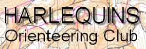 Harlequins Orienteering Club text