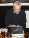 Barry H on laptop computer